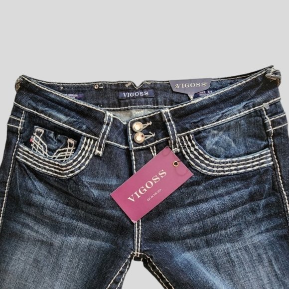 NWT VIGOSS 5/6 Chelsea Slim Boot Cut - Picture 4 of 8